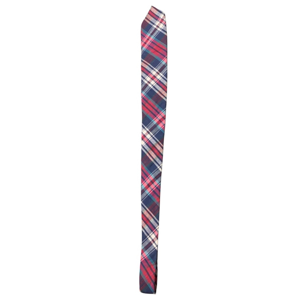 Land’s End Plaid Red and Blue Men's Tie